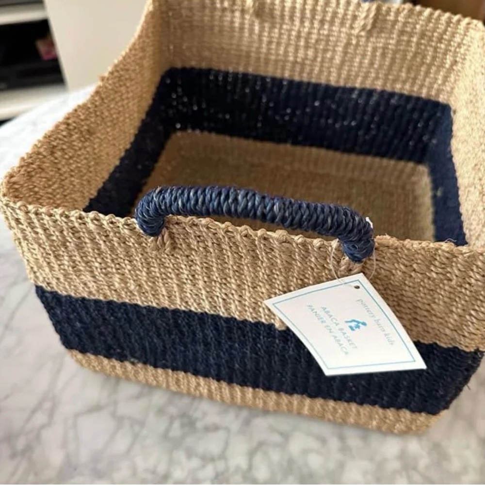 Pottery Barn Kids Basket New withTags (12x12x8H)$70 retail m